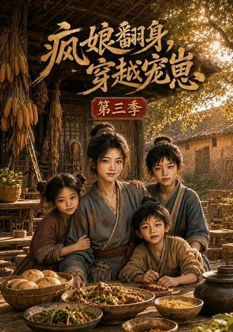 《疯娘翻身，穿越宠崽第三季（171集）（夸克网盘）》短剧封面
