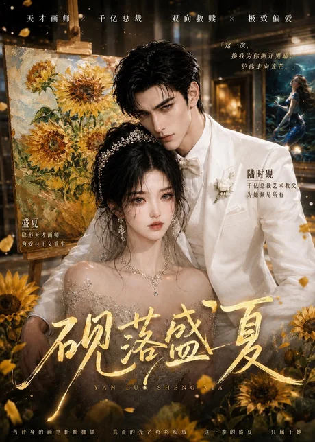 《砚落盛夏(45集)(夸克网盘)》短剧封面
