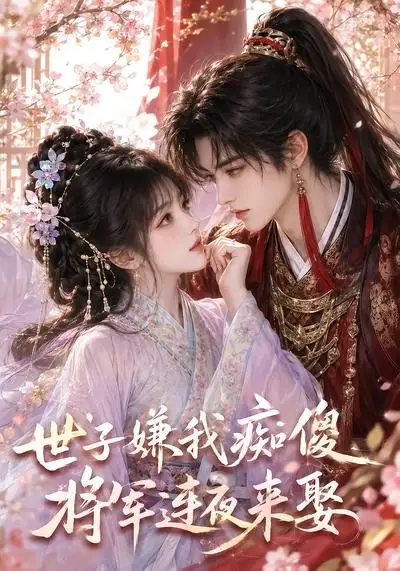 《世子嫌我痴傻，将军连夜来娶（45集）（夸克网盘）》短剧封面