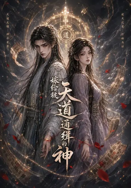《嫁给被天道通缉的神（70集）（夸克网盘）》短剧封面