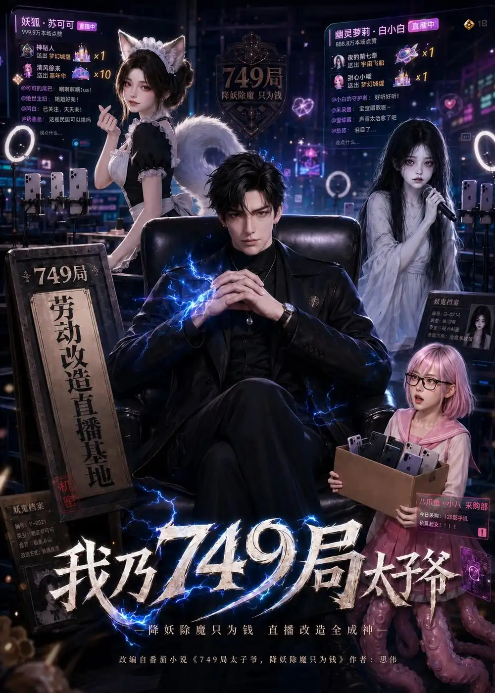 《我乃749局太子爷（73集）（夸克网盘）》短剧封面