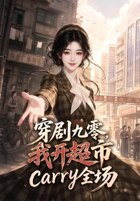 《穿剧九零，我开超市carry全场（112集）AI短剧（夸克网盘）》短剧封面