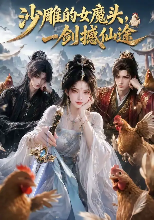 《沙雕的女魔头，一剑撼仙途（67集）AI短剧 (2026)》短剧封面