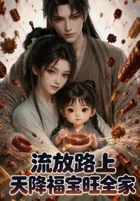 《流放路上天降福宝旺全家(90集)(夸克网盘)》短剧封面