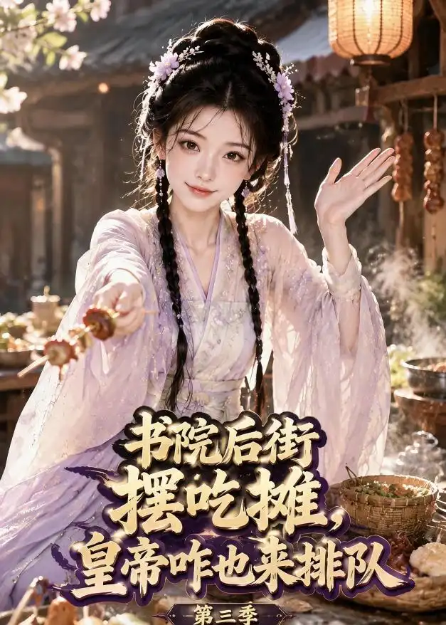 《书院后街摆摊，皇帝咋也来排队第三季（103集）（夸克网盘）》短剧封面