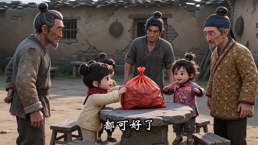 萌宝芽芽之两届穿梭救村子（73集）（夸克网盘）封面图 - 短剧短剧