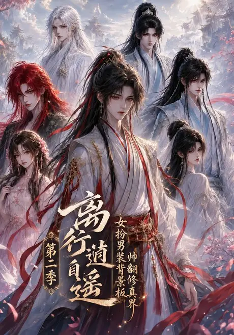 《离行自逍遥女扮男装背景板帅翻修真界第二季(344集)(夸克网盘)》短剧封面