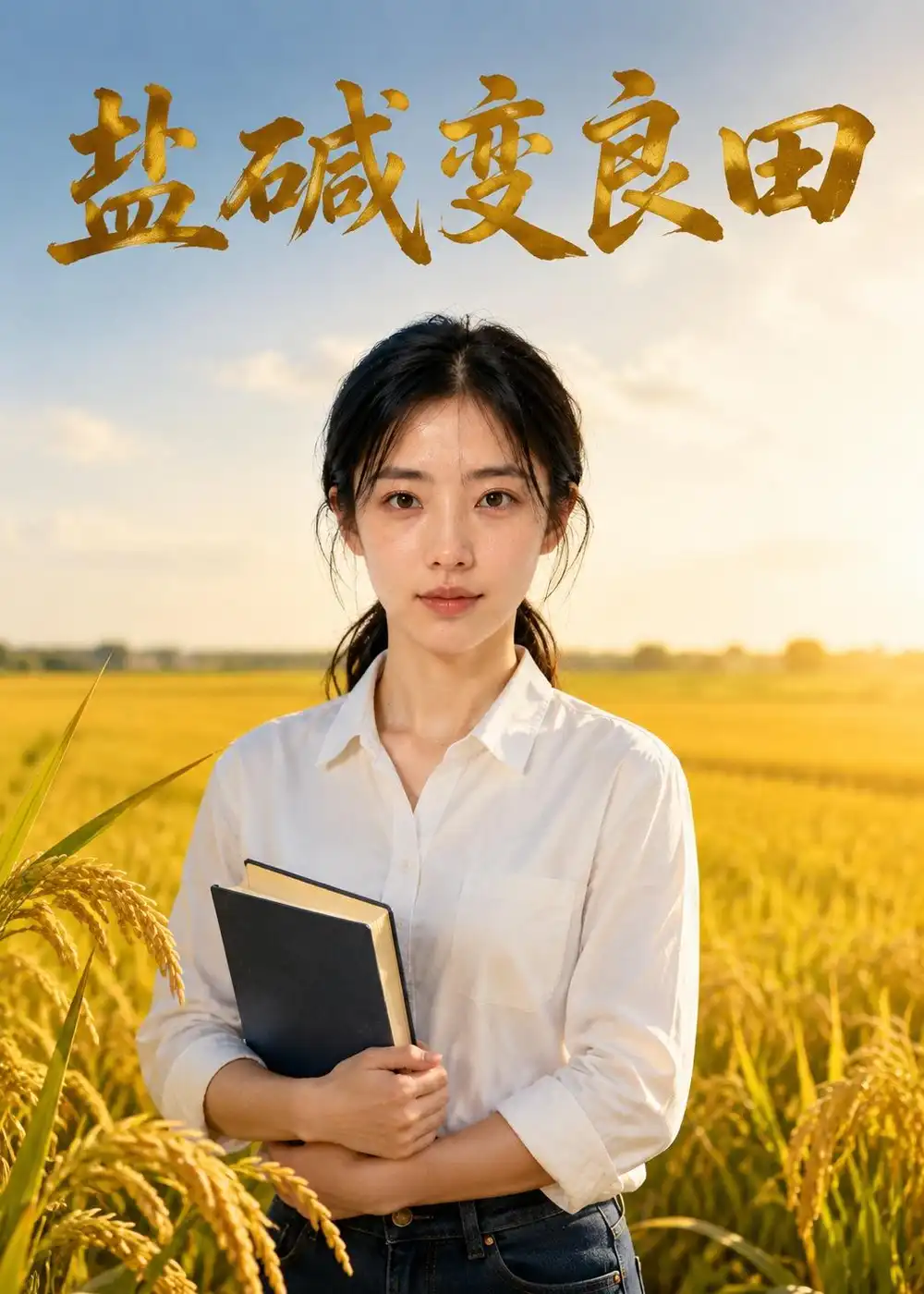 《盐碱变良田（80集）AI短剧（夸克网盘）》短剧封面