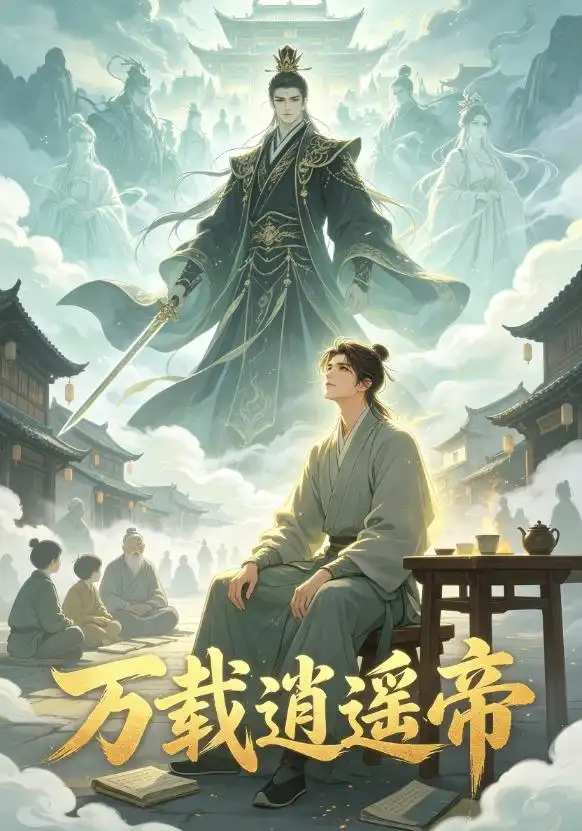 《万载逍遥帝（121集）（夸克网盘）》短剧封面