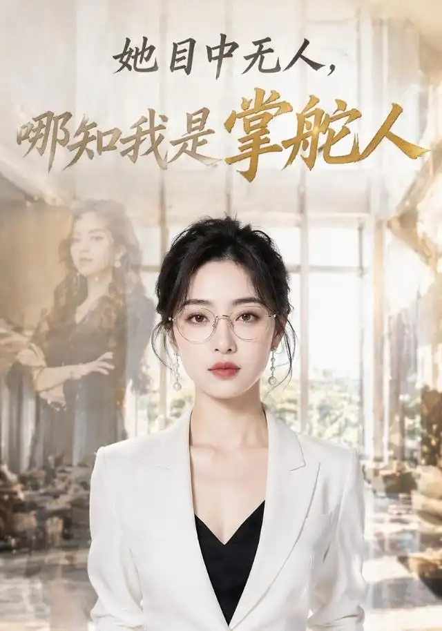 《她目中无人，哪知我是掌舵人（42集）AI短剧（夸克网盘）》短剧封面