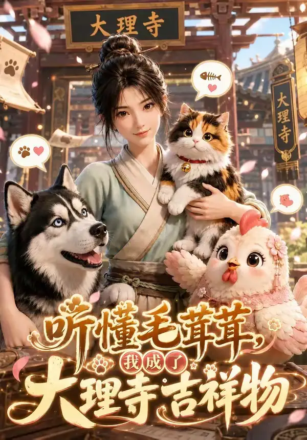 《听懂毛茸茸,我成了大理寺吉祥物(48集)(夸克网盘)》短剧封面