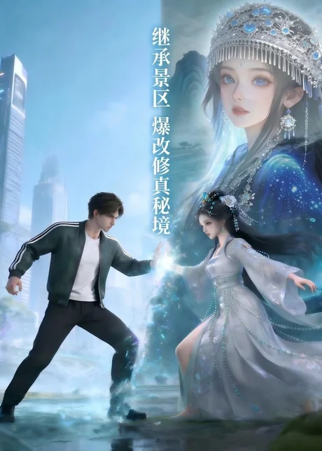 《继承景区，爆改修真秘境（79集）（百度网盘）》短剧封面