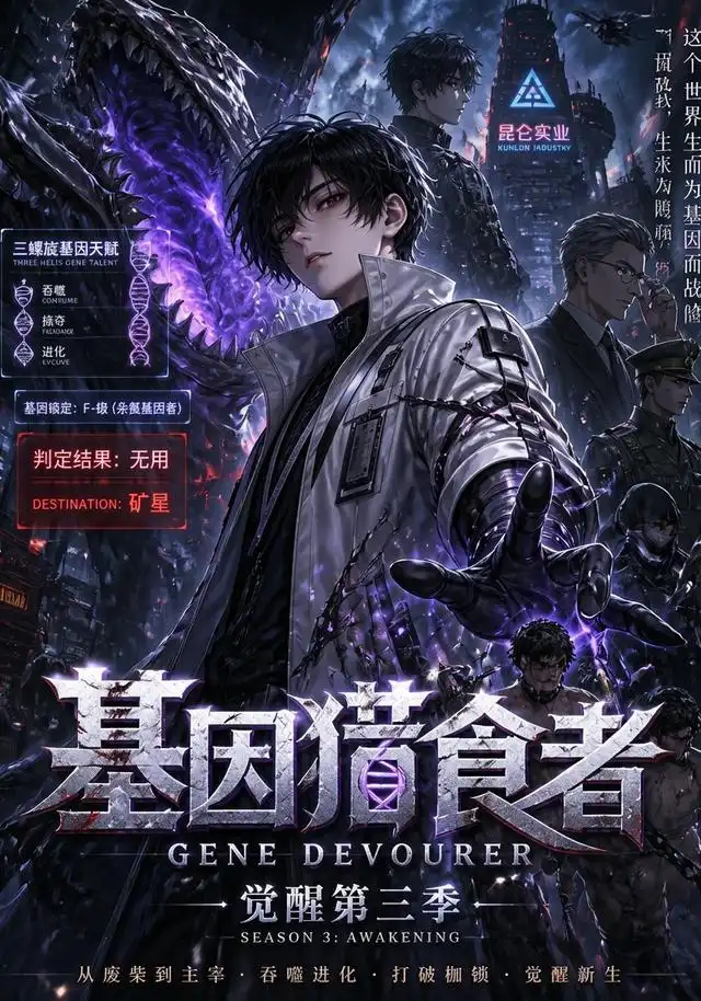 《基因猎食者：觉醒第三季（102集）（夸克网盘）》短剧封面