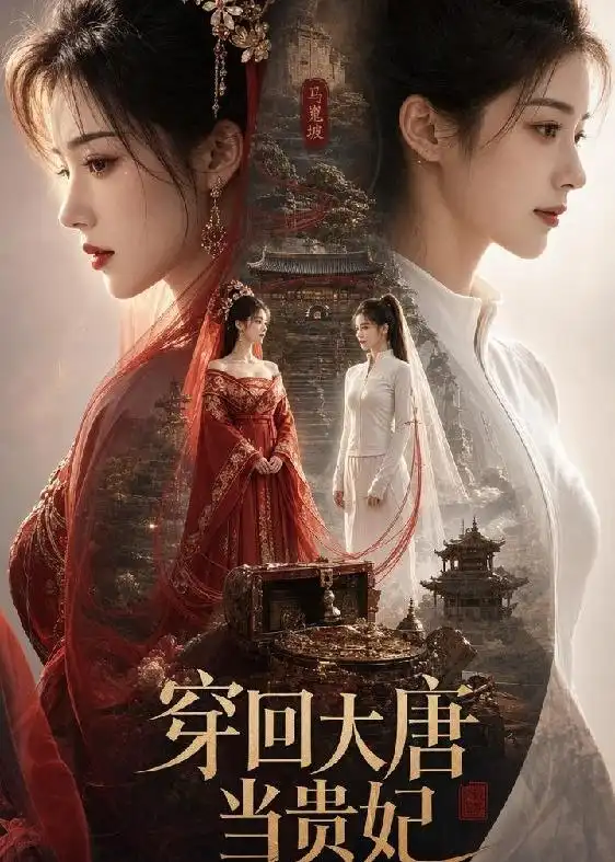 《穿回大唐当贵妃（21集）AI短剧（夸克网盘）》短剧封面