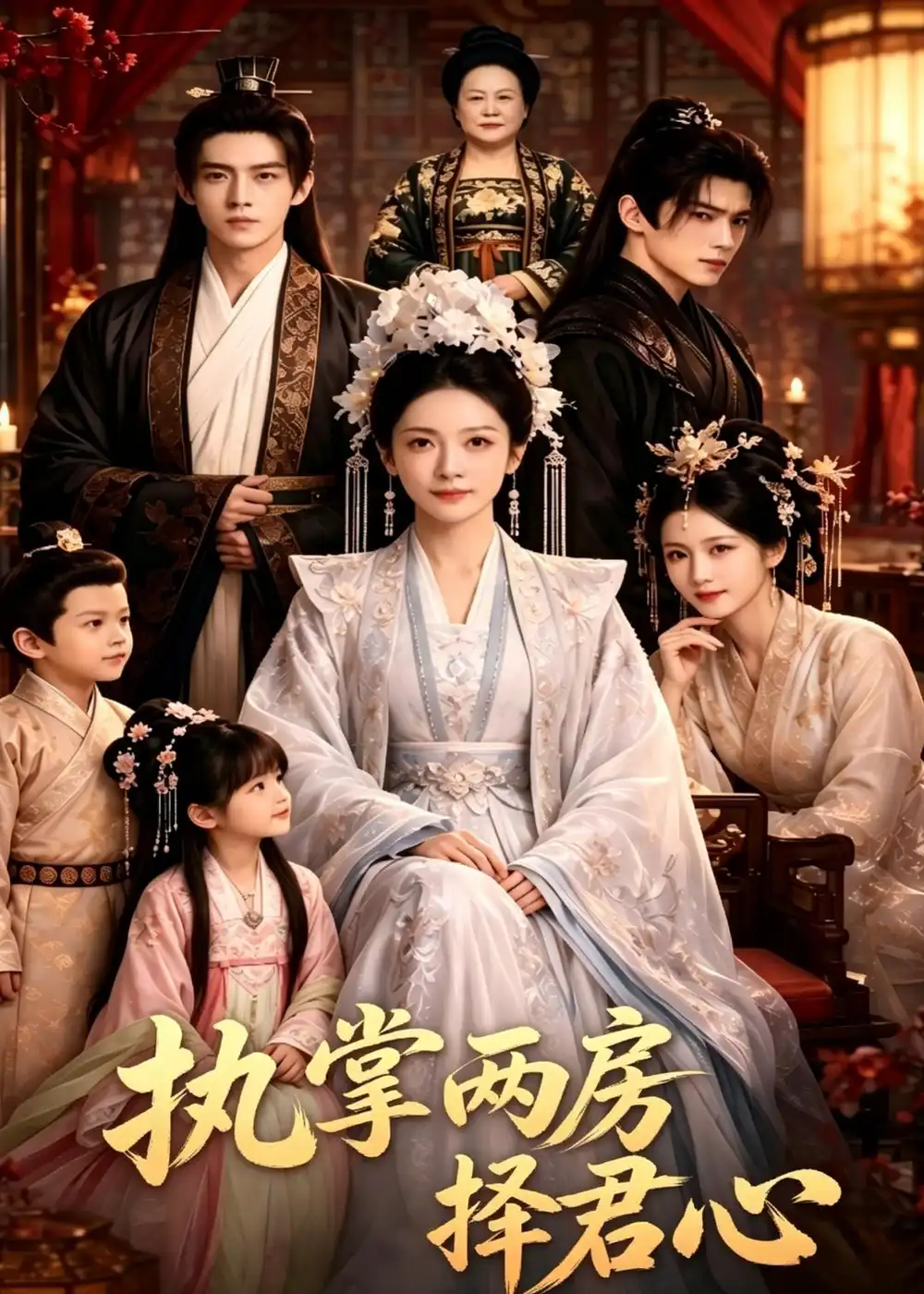 《执掌两房择君心（62集）（夸克网盘）》短剧封面
