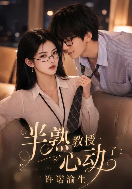 《半熟教授心动了:许诺渝生(215集)(夸克网盘)》短剧封面