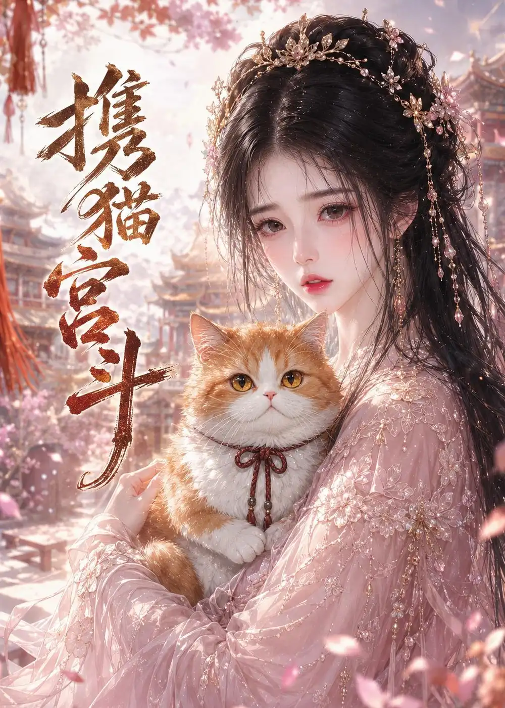 《携猫宫斗（30集）（夸克网盘）》短剧封面