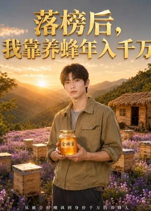 落榜后，我靠养蜂年入千万（41集）AI短剧（夸克网盘）封面