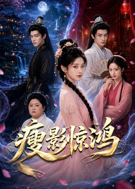 《瘦影惊鸿（47集） AI短剧 (2026)》短剧封面