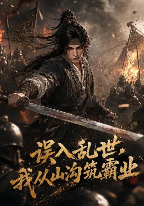 《误入乱世，我从山沟筑霸业（60集）（夸克网盘）》短剧封面