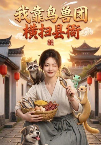 《我靠鸟兽团横扫县衙（88集）（百度网盘）》短剧封面