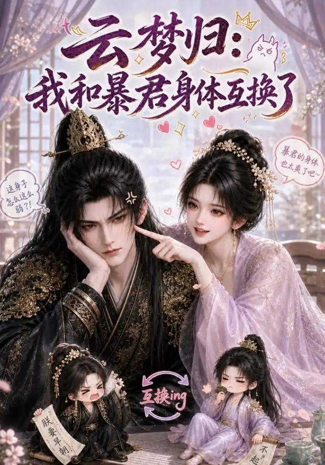 《云梦归：我和暴君身体互换了（120集）（夸克网盘）》短剧封面
