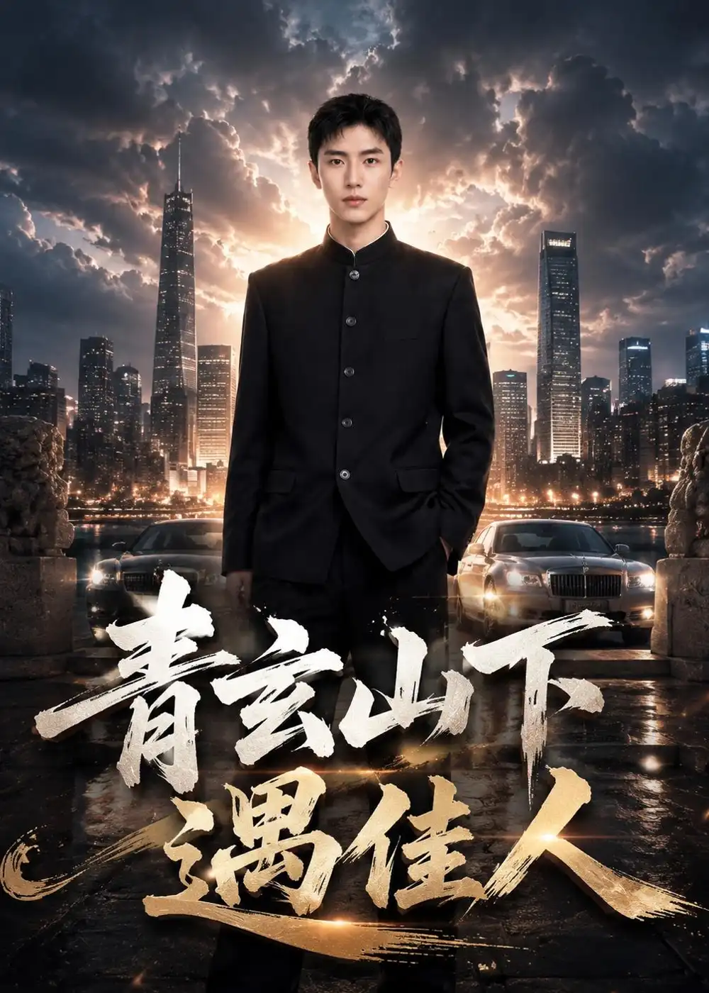 《青玄山下遇佳人(56集)AI短剧(夸克网盘)》短剧封面