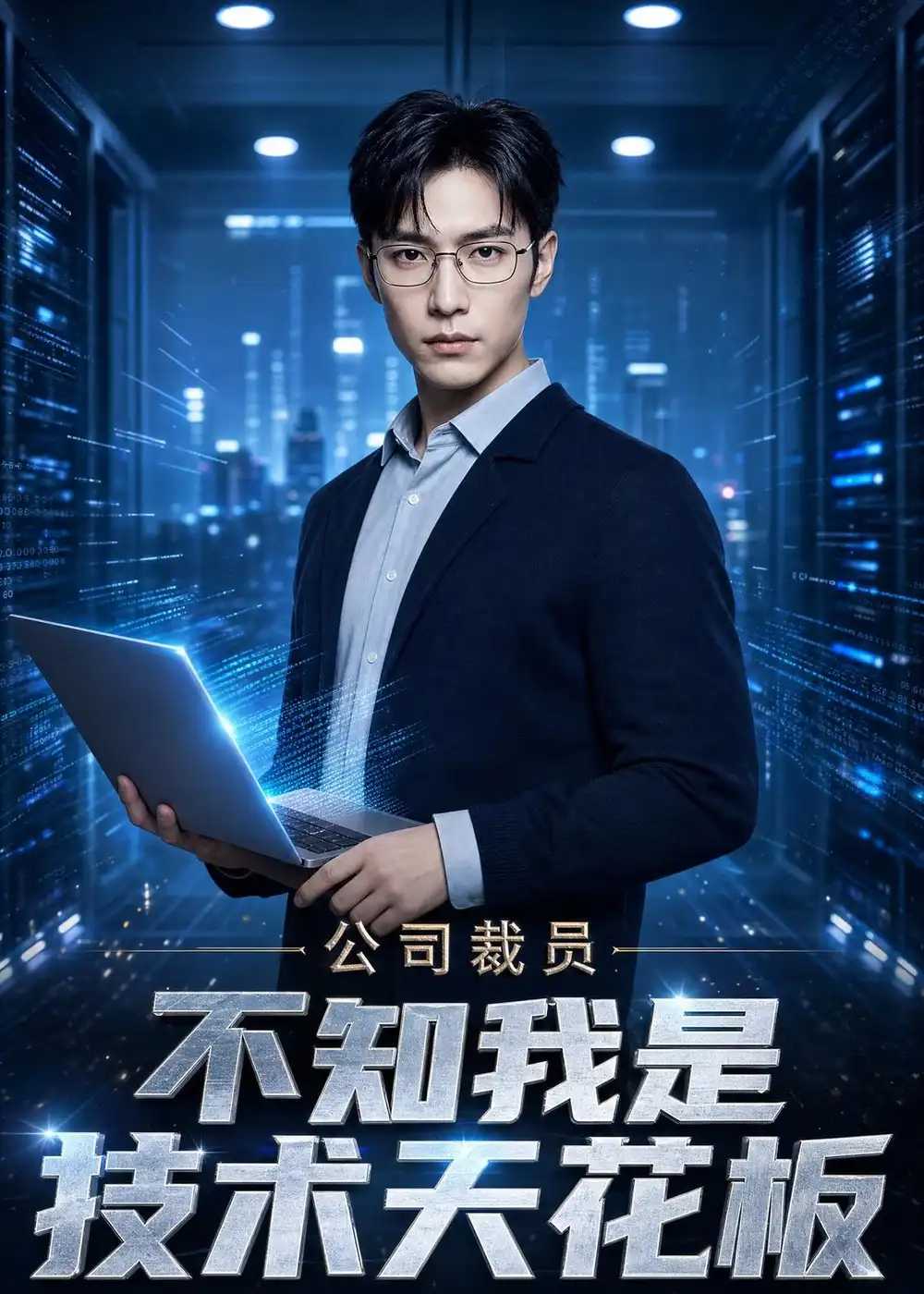 《公司裁员，不知我是技术天花板（35集）AI短剧 (2026)》短剧封面
