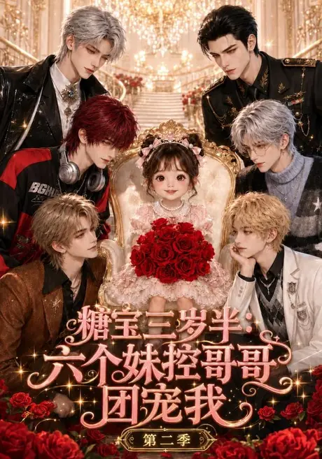 《糖宝三岁半：六个妹控哥哥团宠我第二季（135集）（夸克网盘）》短剧封面