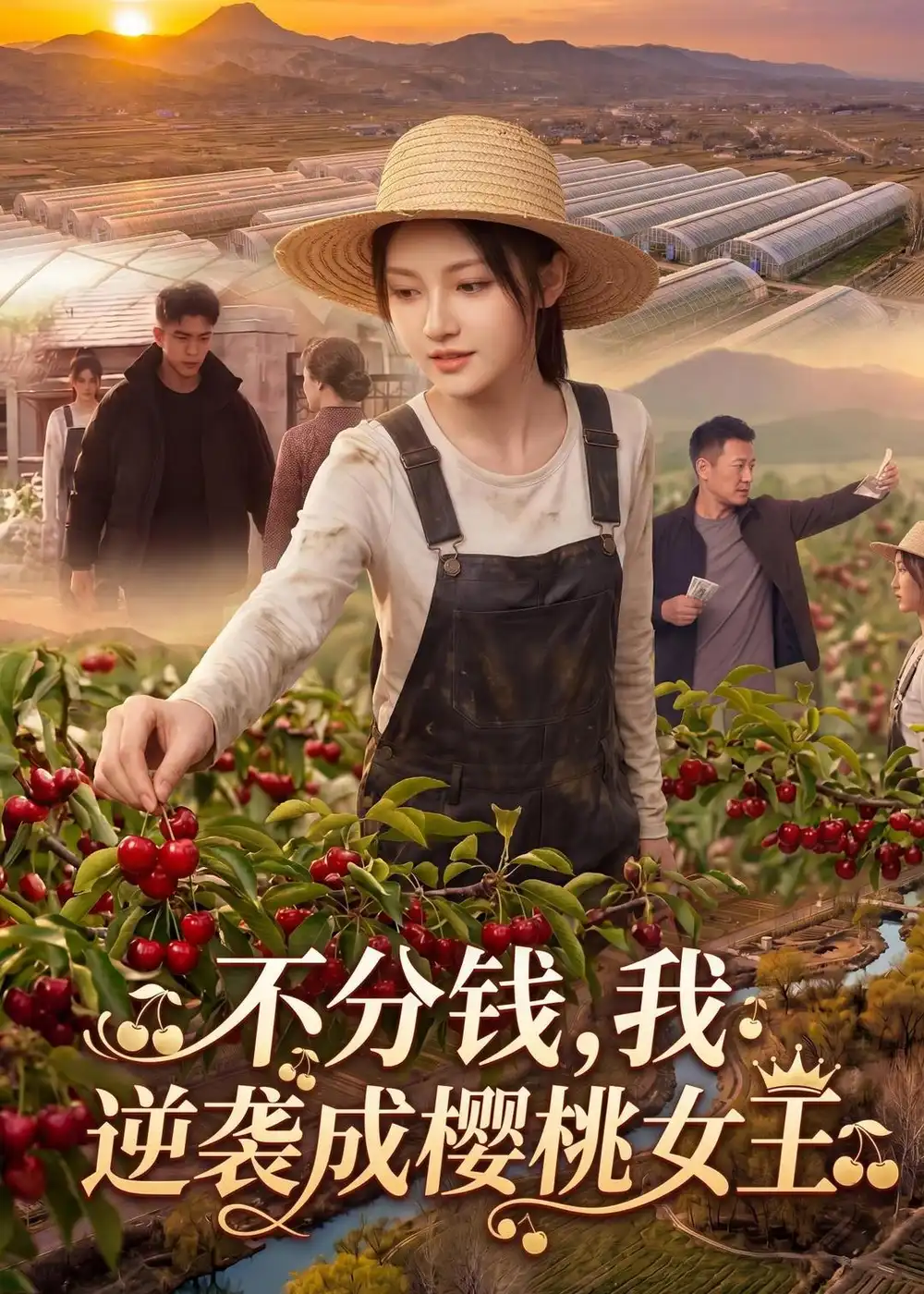 《不分钱，我逆袭成樱桃女王（40集）（夸克网盘）》短剧封面