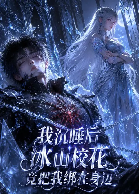 《我沉睡后冰山校花竟把我绑在身边（138集）（夸克网盘）》短剧封面