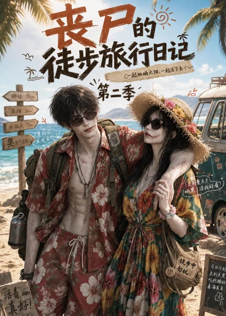 《丧尸的徒步旅行日记第二季(65集)(百度网盘)》短剧封面