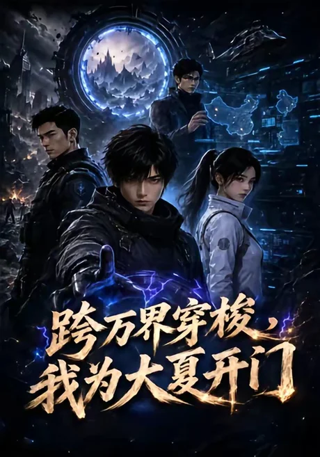 《跨万界穿梭，我为大夏开门（119集）（夸克网盘）》短剧封面