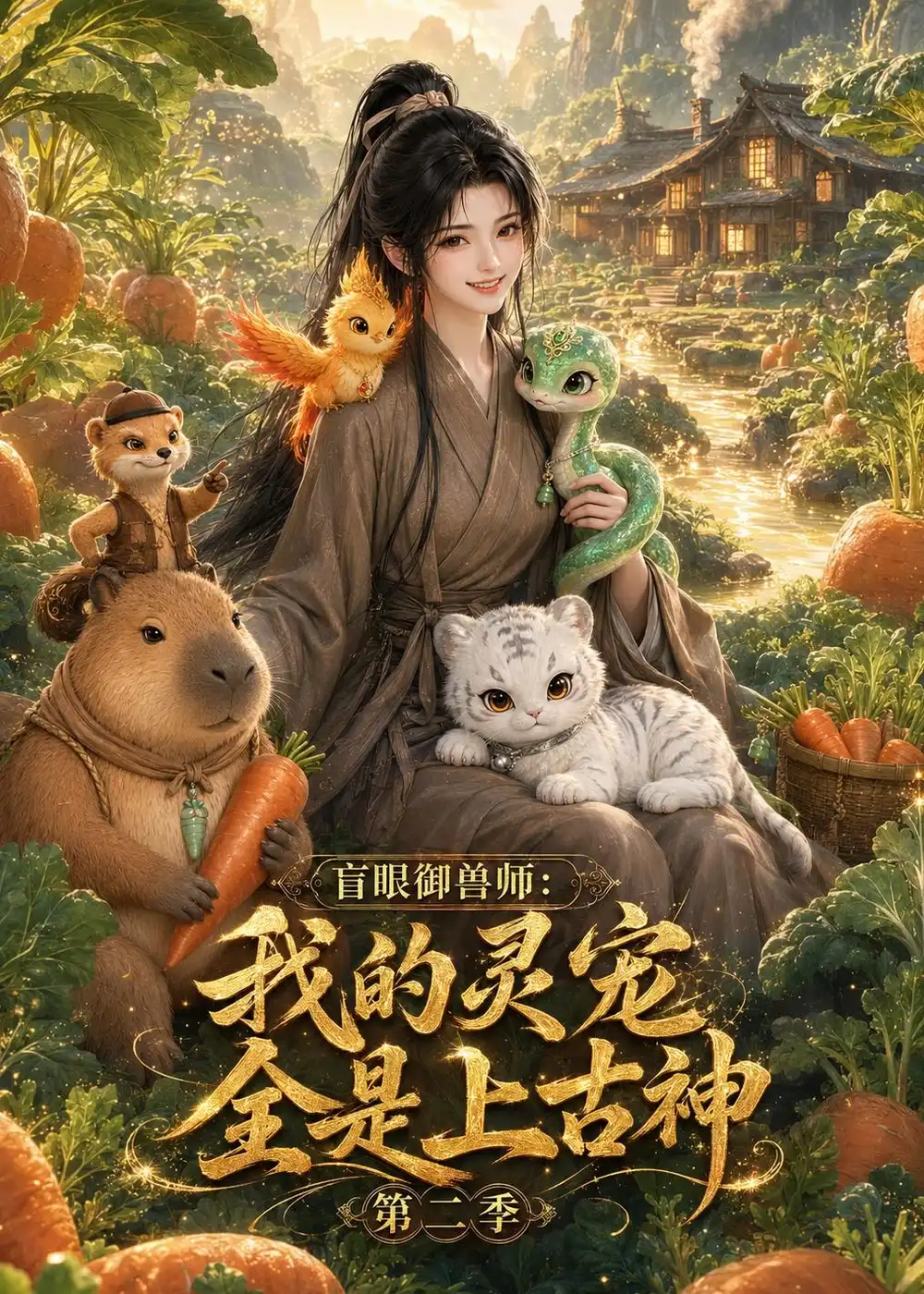 《盲眼御兽师我的灵宠全是上古神第二季(50集)(夸克网盘)》短剧封面