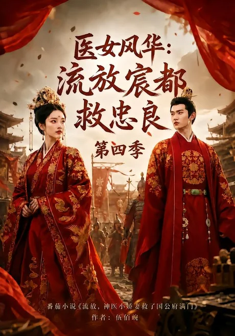 《医女风华:流放宸都救忠良第四季(90集)(夸克网盘)》短剧封面
