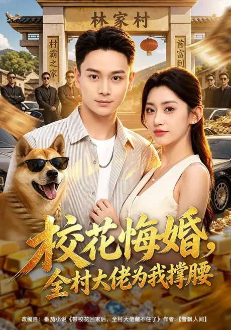 《校花悔婚,全村大佬为我撑腰(79集)范高坡&王冰星(夸克网盘)》短剧封面
