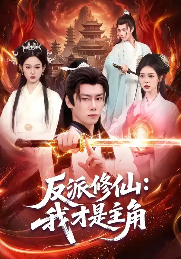 《反派修仙：我才是主角（100集）李咏昊＆李叶繁（夸克网盘）》短剧封面