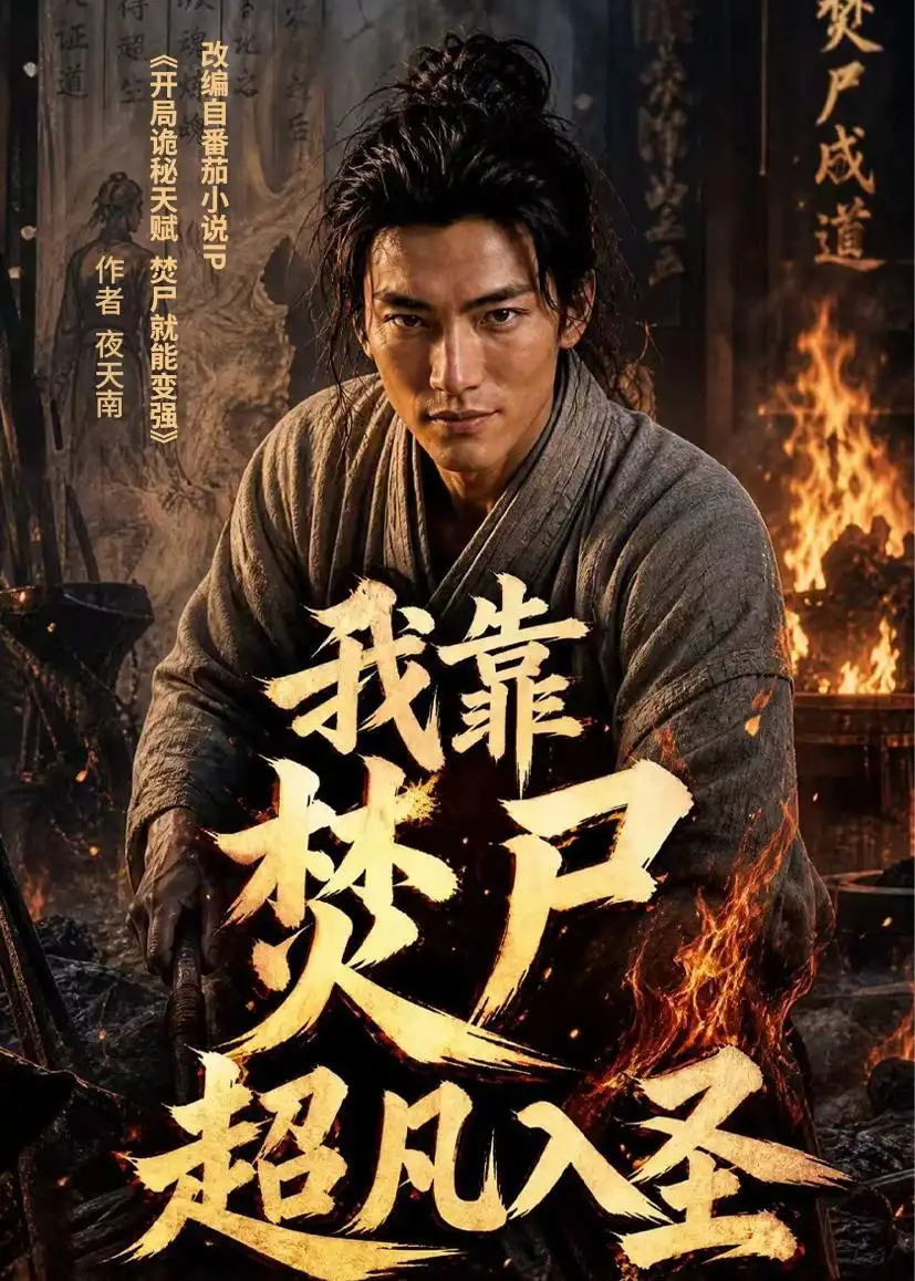 《我靠焚尸超凡入圣（80集）AI短剧（夸克网盘）》短剧封面