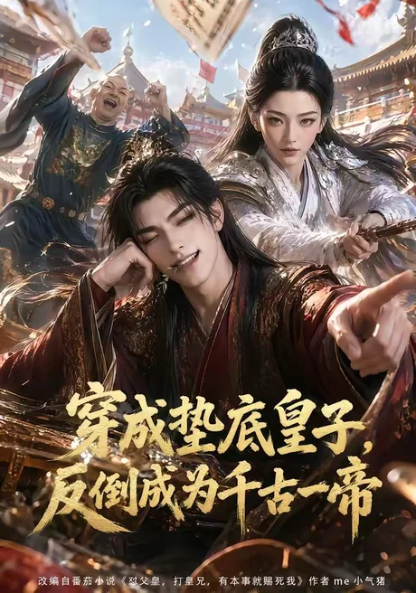 《穿成垫底皇子,反倒成为千古一帝(84集)(百度网盘)》短剧封面