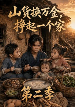 山货换万金,挣起一个家第二季 《山货换万金,挣起一个家第二季》短剧封面