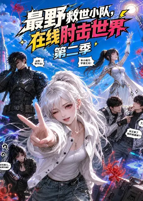 《最野救世小队，在线肘击世界第二季（500集）（夸克网盘）》短剧封面
