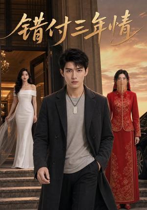 《错付三年情》短剧封面