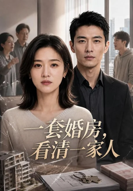 《一套婚房,看清一家人(60集)AI短剧(夸克网盘)》短剧封面