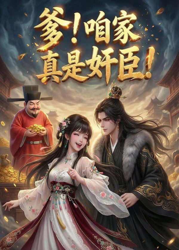 《爹！咱家真是奸臣！（50集）动漫（百度网盘）》短剧封面