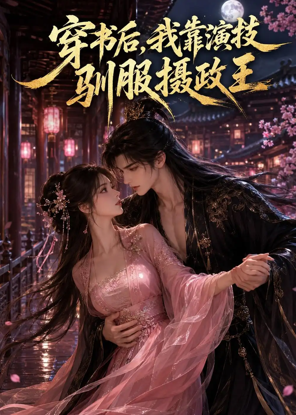 《穿书后，我靠演技驯服摄政王（62集）（夸克网盘）》短剧封面