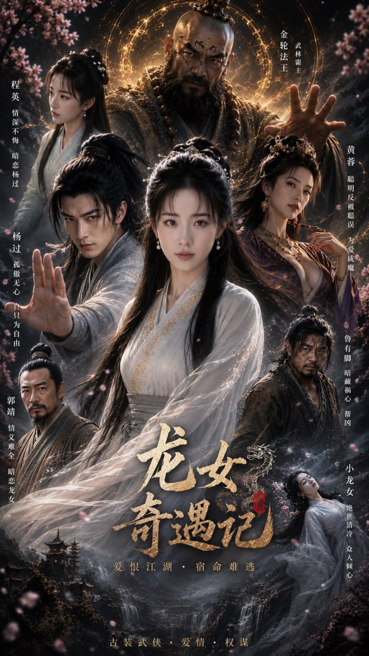 《AI擦边短剧：龍女奇遇记|龙女奇遇记（迅雷网盘）》短剧封面
