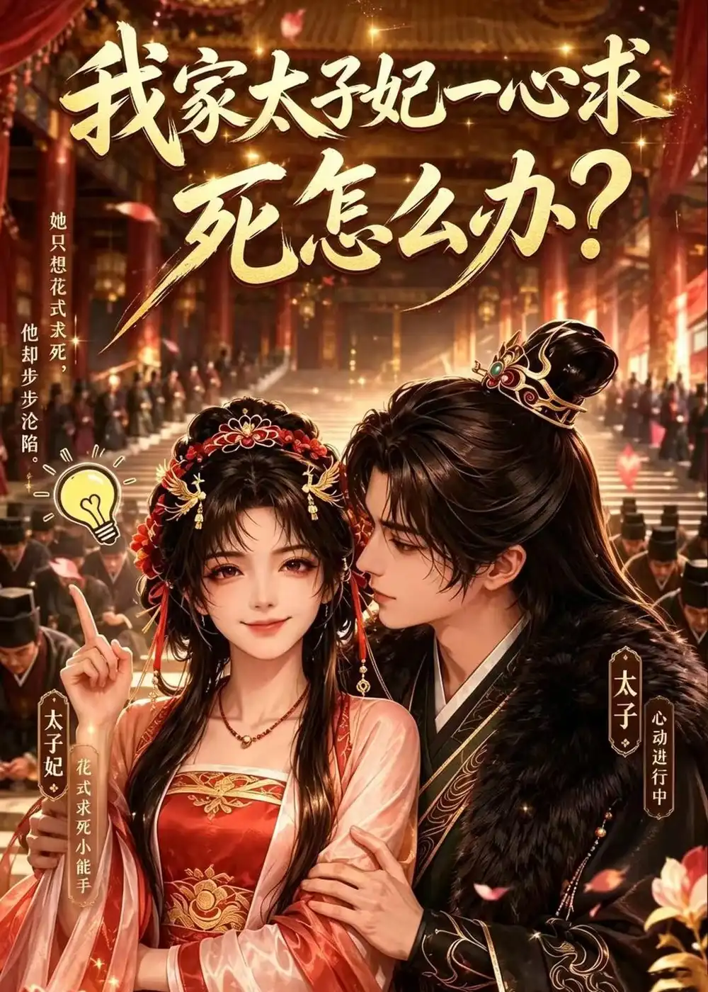 《我家太子妃一心求死怎么办？（60集）AI短剧 (2026)》短剧封面