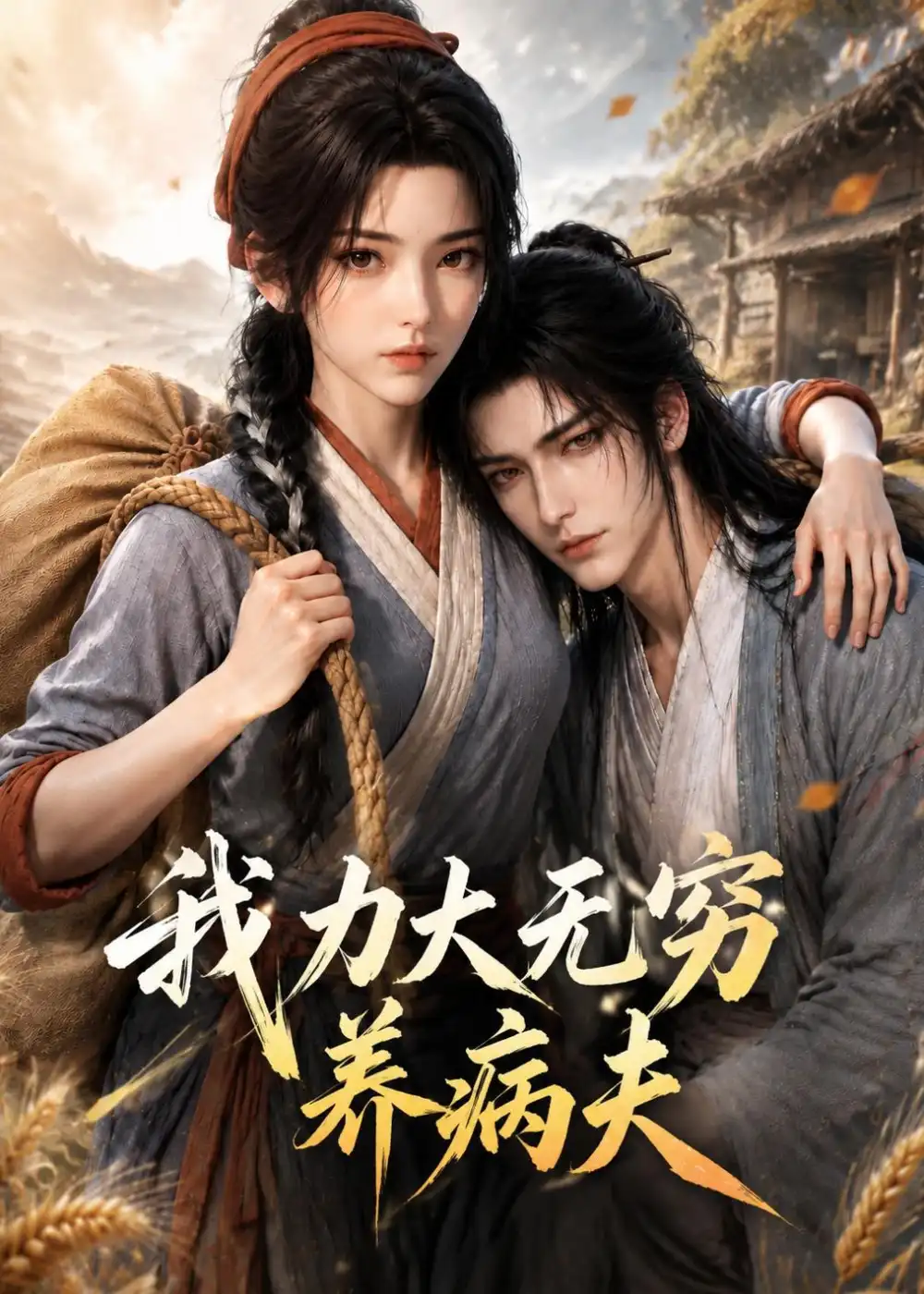 《我力大无穷弃病夫(89集)AI短剧 (2026)》短剧封面