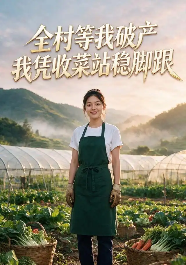 《全村等我破产，我凭收菜站稳脚跟（60集）（夸克网盘）》短剧封面