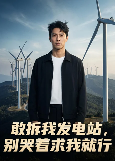 《敢拆我发电站，别哭着求我就行（35集）Ai短剧（百度网盘）》短剧封面